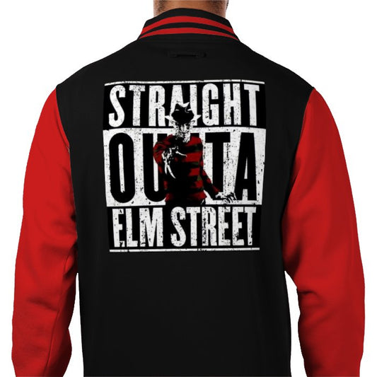 A Nightmare On Elm Street - Straight Outa Elm Street Varsity Jacket
