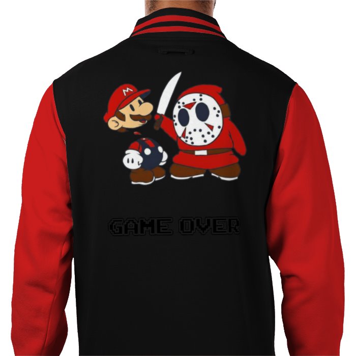 Super Mario - Game Over Varsity Jacket