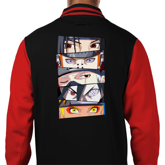 Naruto - Eyes Varsity Jacket