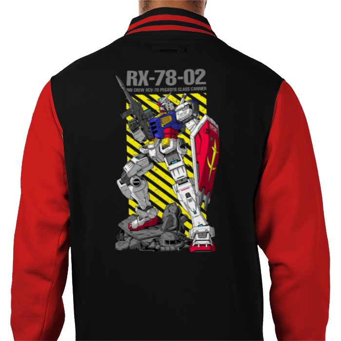 Gundam Wing - RX 78 02 Varsity Jacket