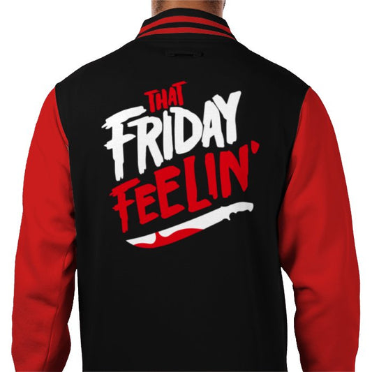 That Friday Feeling Varsity Jacket