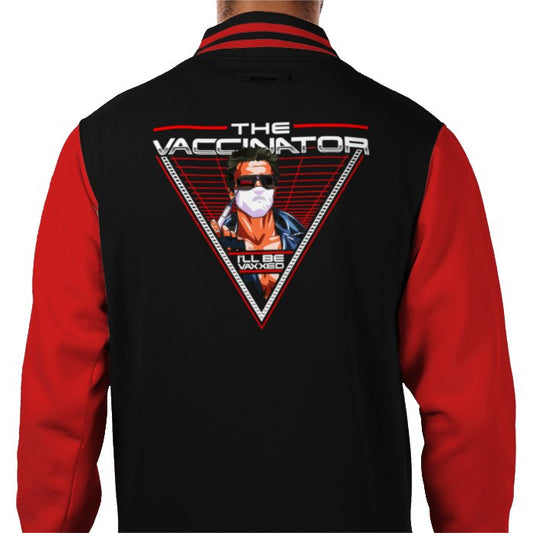 Arnold Schwarzenegger - The Vaccinator Varsity Jacket