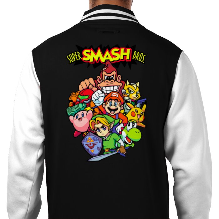 Super Smash Bro's - Theme Varsity Jacket