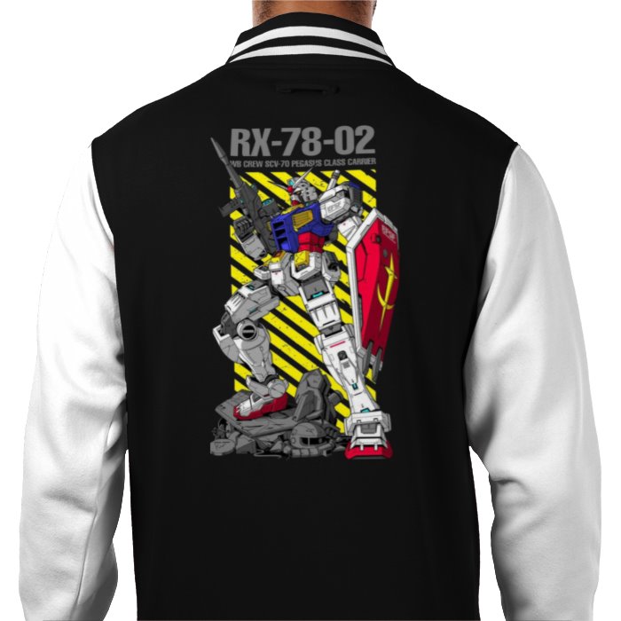 Gundam Wing - RX 78 02 Varsity Jacket