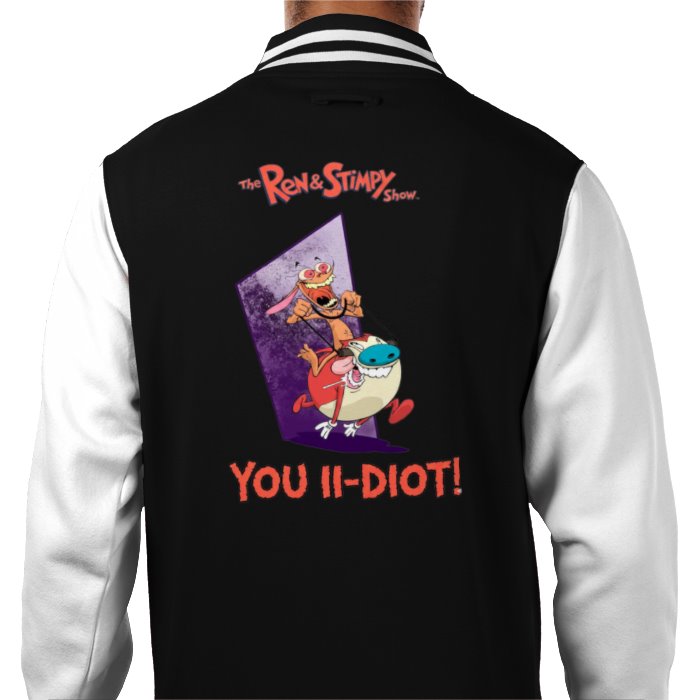 Ren & Stimpy - You II-diot Varsity Jacket