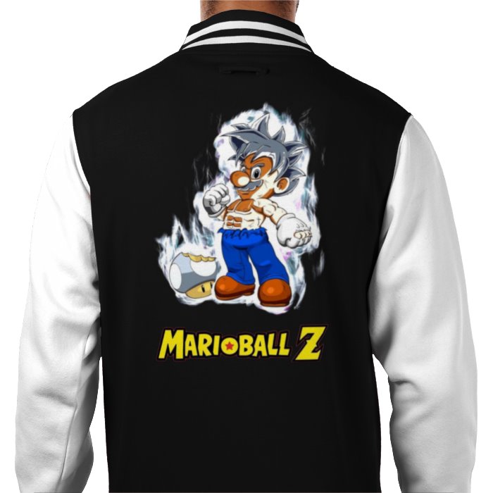 Super Mario x Dragonball Z - Ultra Instinct Varsity Jacket