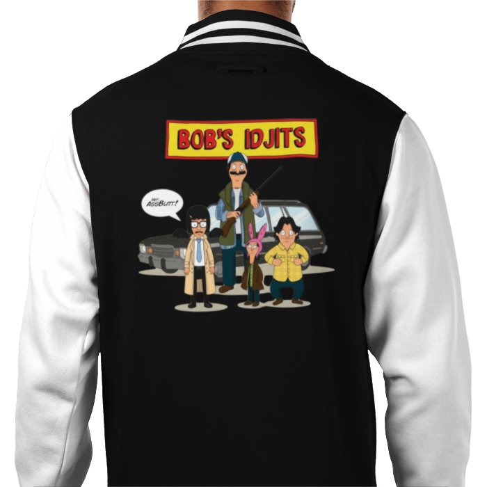 Bobs Burgers x Supernatural - Bobs Idjits Varsity Jacket