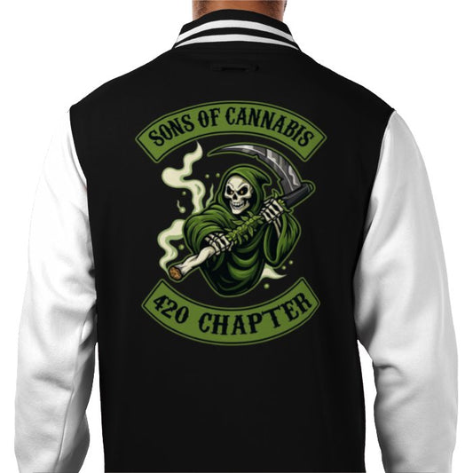 Sons Of Cannabis Varsity Jacket