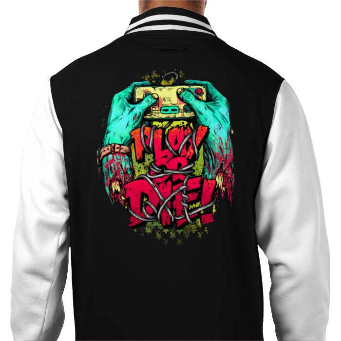 Play Or Die Varsity Jacket