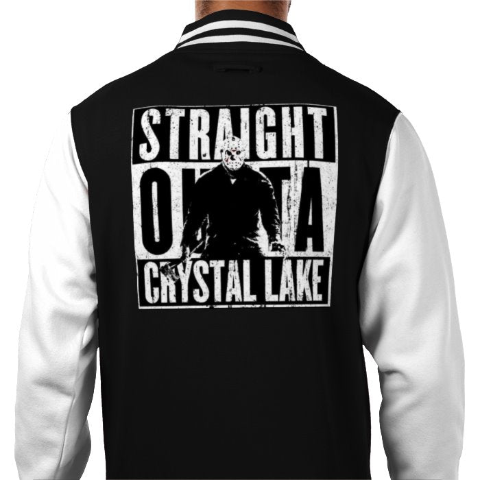 Friday 13th - Straight Outa Crystal Lake Varsity Jacket