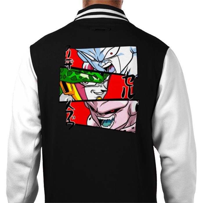 Dragonball Z - Villain Faces Varsity Jacket