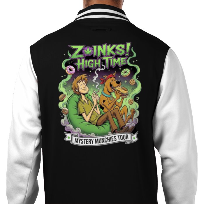 Scooby Doo Zoinks Varsity Jacket