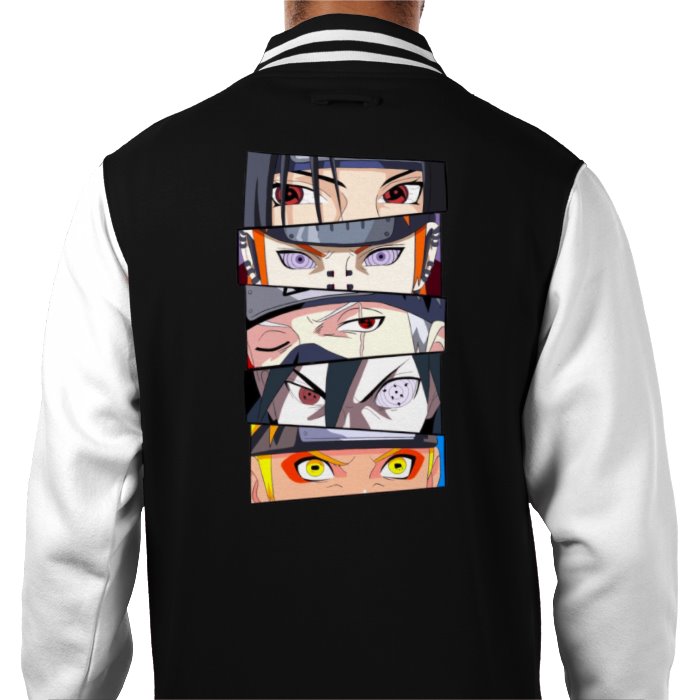 Naruto - Eyes Varsity Jacket