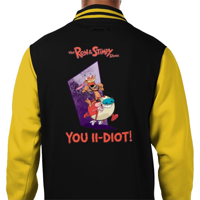 Ren & Stimpy - You II-diot Varsity Jacket