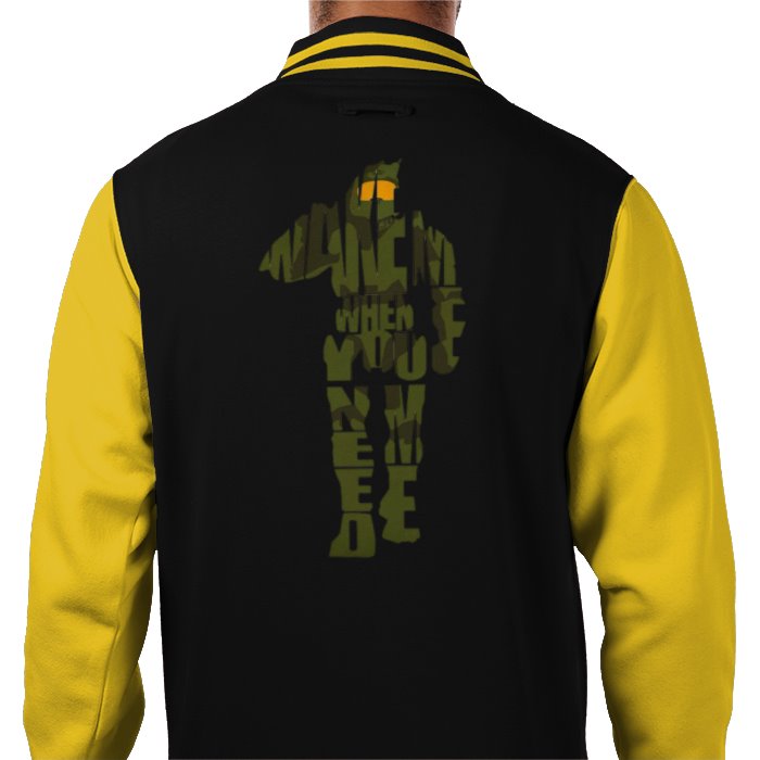 Halo - Wake Me When You Need Me Varsity Jacket