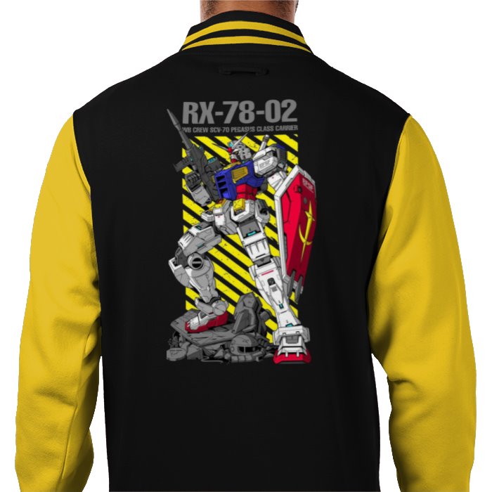 Gundam Wing - RX 78 02 Varsity Jacket