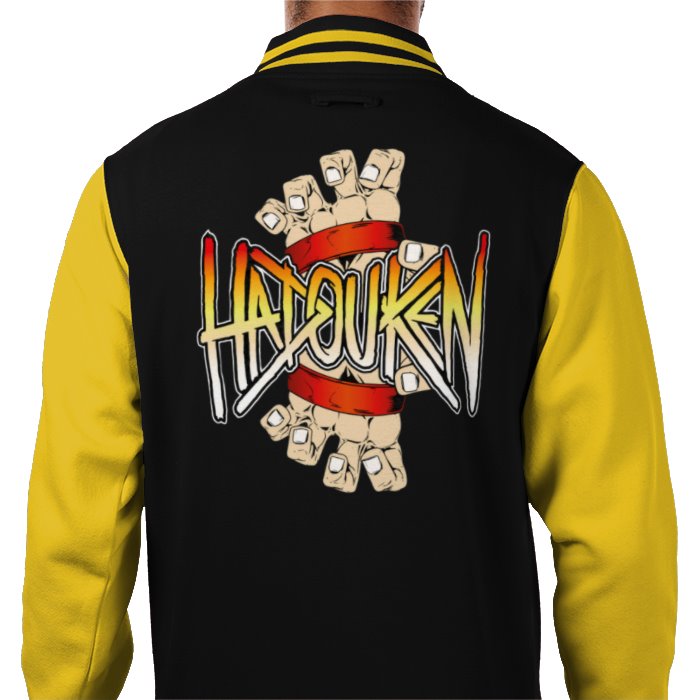 Street Fighter - Hadouken Varsity Jacket