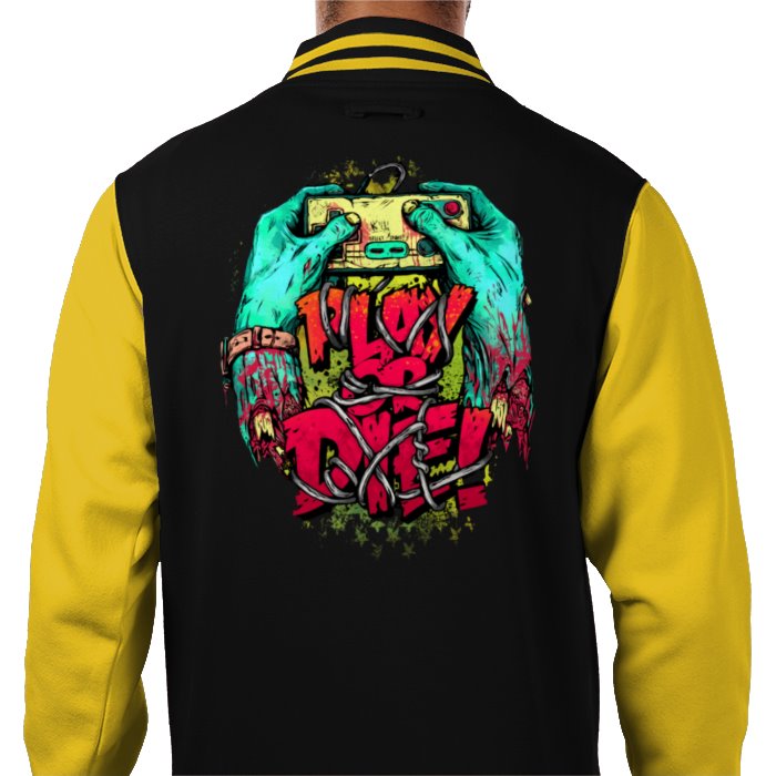 Play Or Die Varsity Jacket