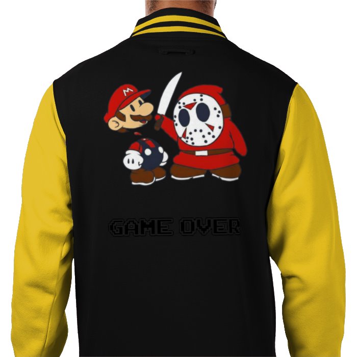 Super Mario - Game Over Varsity Jacket