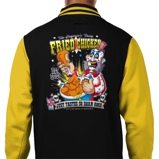 Captain Spaulding Fried Chicken Varsity Jacket
