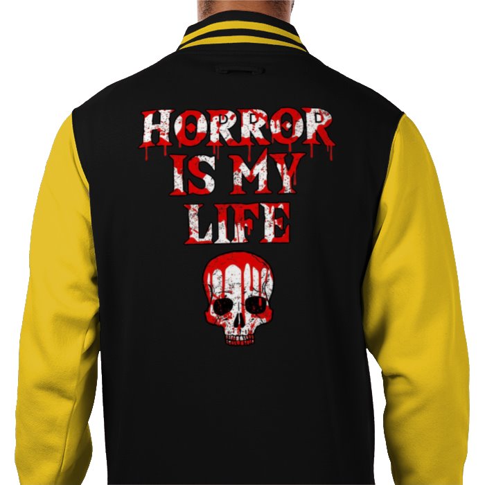 Horror Is My Life Varsity Jacket
