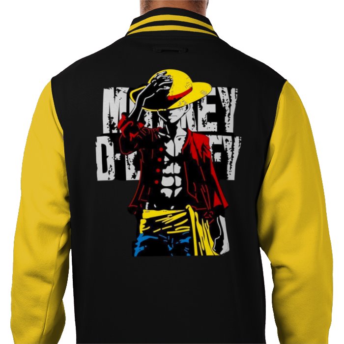 One Piece - Luffy Theme Varsity Jacket