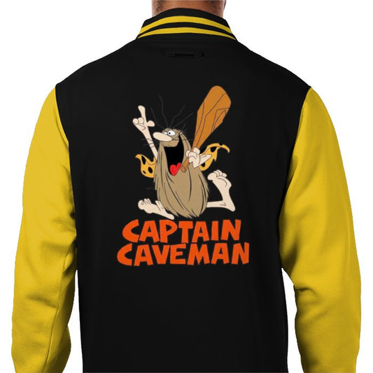 Captain Caveman - Theme Varsity Jacket