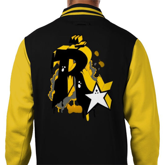 Rockstar Theme Varsity Jacket