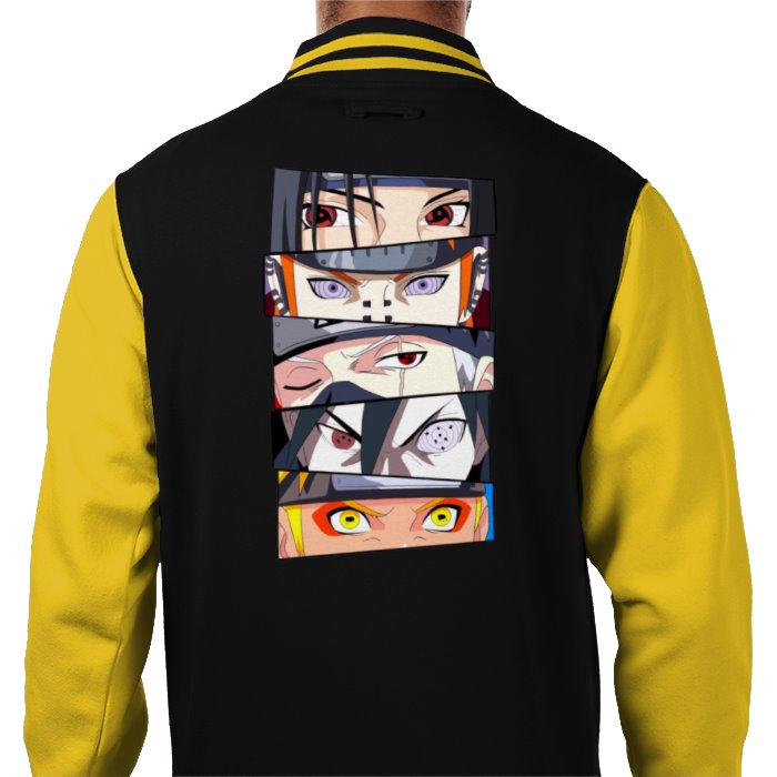 Naruto - Eyes Varsity Jacket