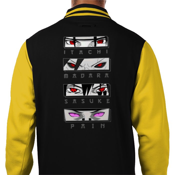 Naruto - More Eyes Varsity Jacket
