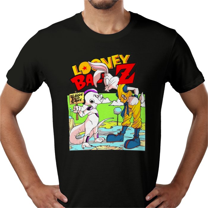 Looney Tunes x Dragon Ball Z Parody T-Shirt