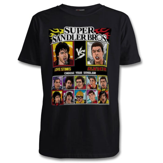 Super Smash Bro's & Adam Sandler - Super Sandler Bro's T-shirt