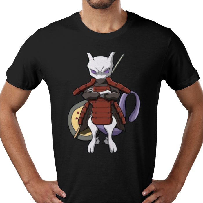 Pokémon & Naruto - Mewto/Madara T-shirt