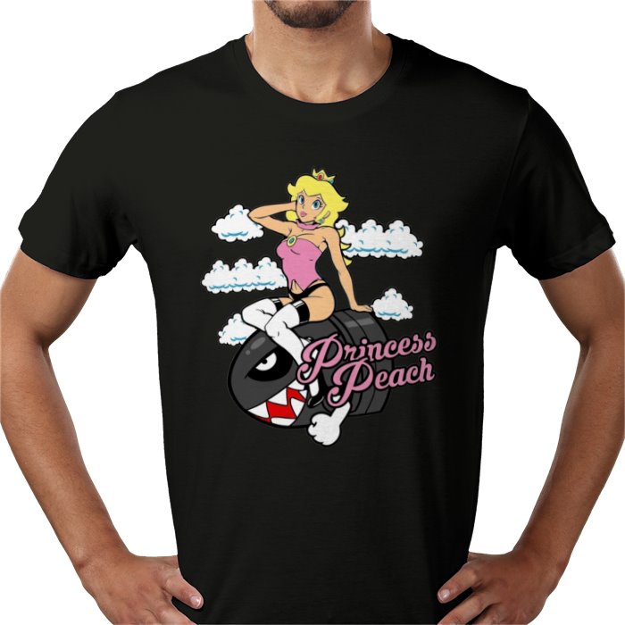 Super Mario Bros — Peach & Bullet Bill T-Shirt