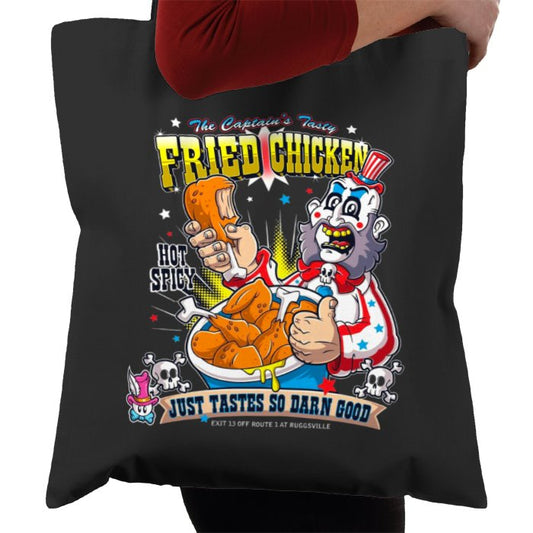 Captain Spaulding Fried Chicken Tote Bag