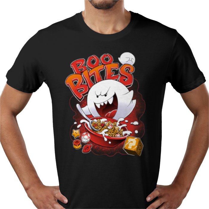 Super Mario Bro's - Boo Bites Cereal T-shirt