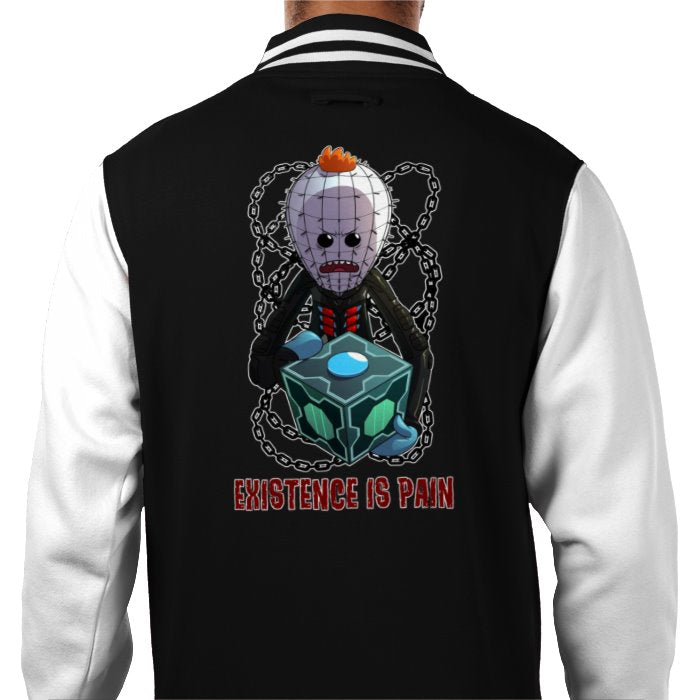 Rick & Morty & Hellraiser - Existence Is Pain Varsity Jacket