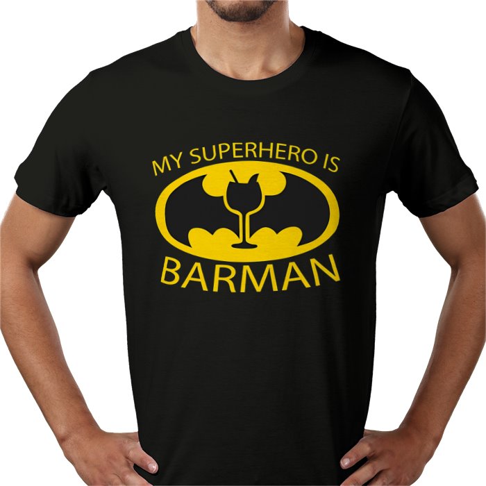 My Superhero Is Barman T-shirt