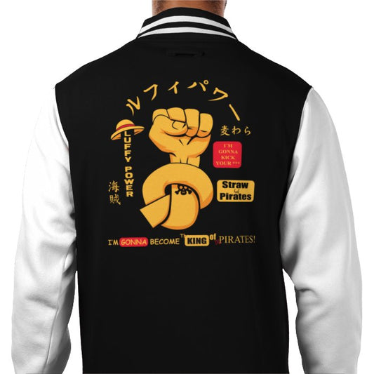 One Piece - Luffy Theme 5 Varsity Jacket