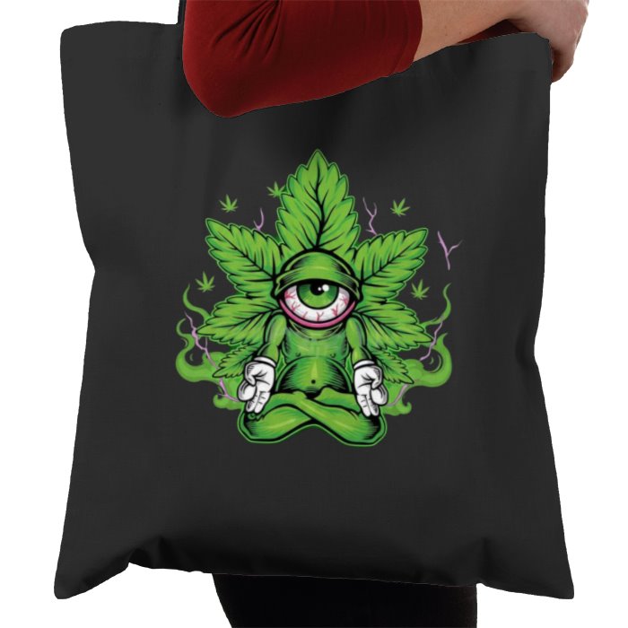Cannabis Eye Tote Bag