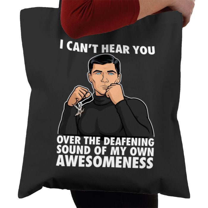 Archer - I Cant Hear You Tote Bag