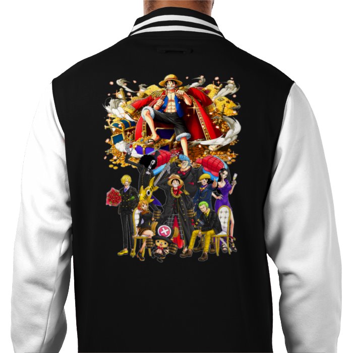 One Piece - Collage 3 Varsity Jacket