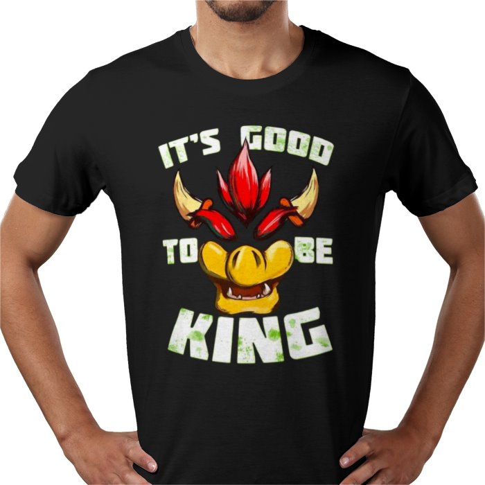 Super Mario Bro's - Its Good To Be King T-shirt