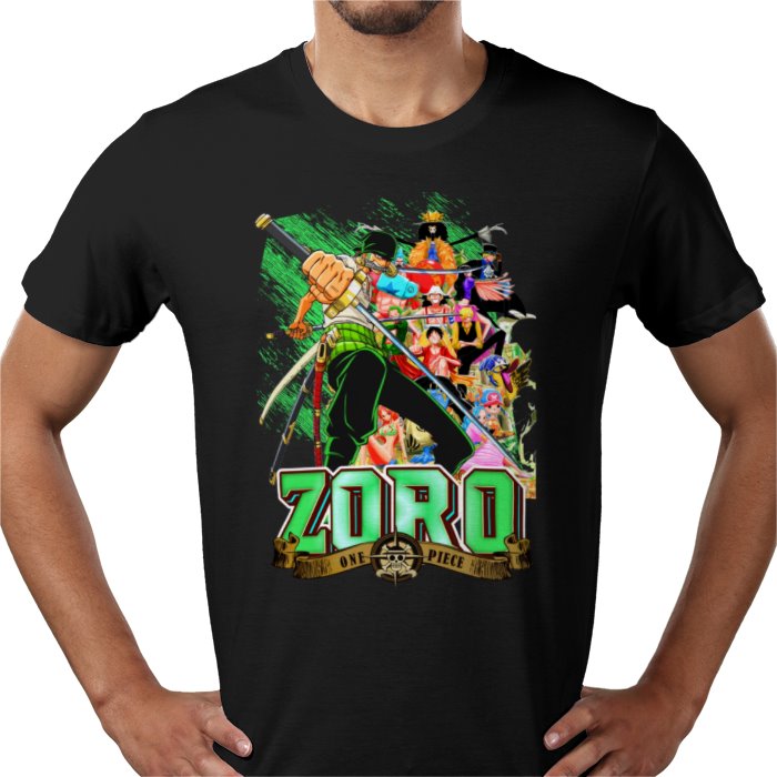 One Piece - Zorro Theme 3 T-Shirt