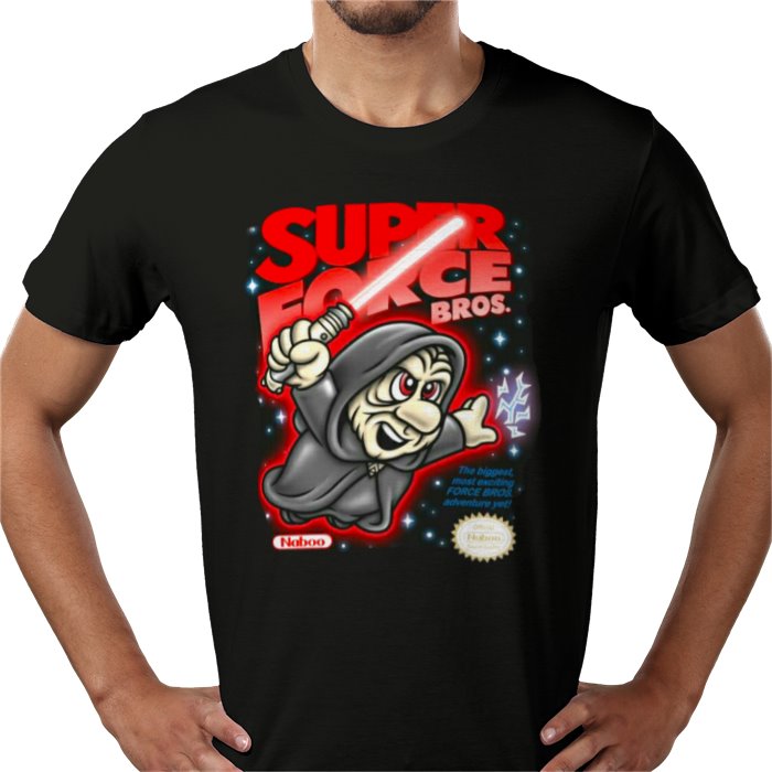 Star Wars x Super Mario Bro's - Super Force Bros T-shirt