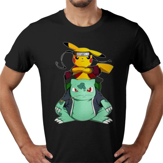 Pokémon & Naruto - Poke Ninjas T-shirt