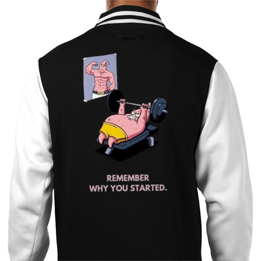 Dragon Ball Z - Why You Started Varsity Jacket