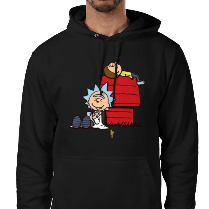 Rick & Morty & Snoopy - Chilling Value Hoodie