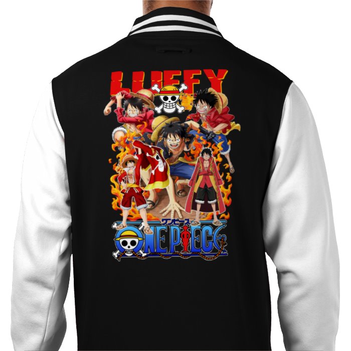 One Piece - Luffy Theme 2 Varsity Jacket