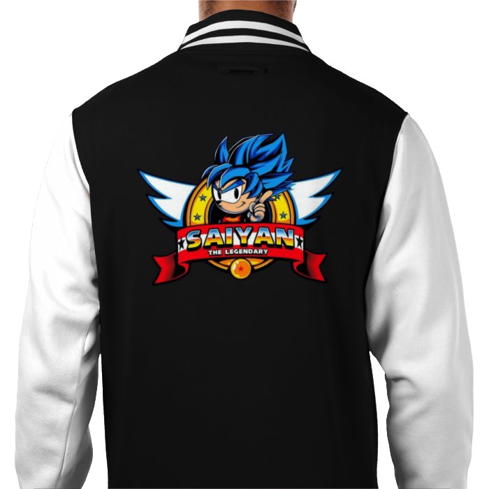 Sonic & Dragonball Z - Sonic The Saiyan Varsity Jacket